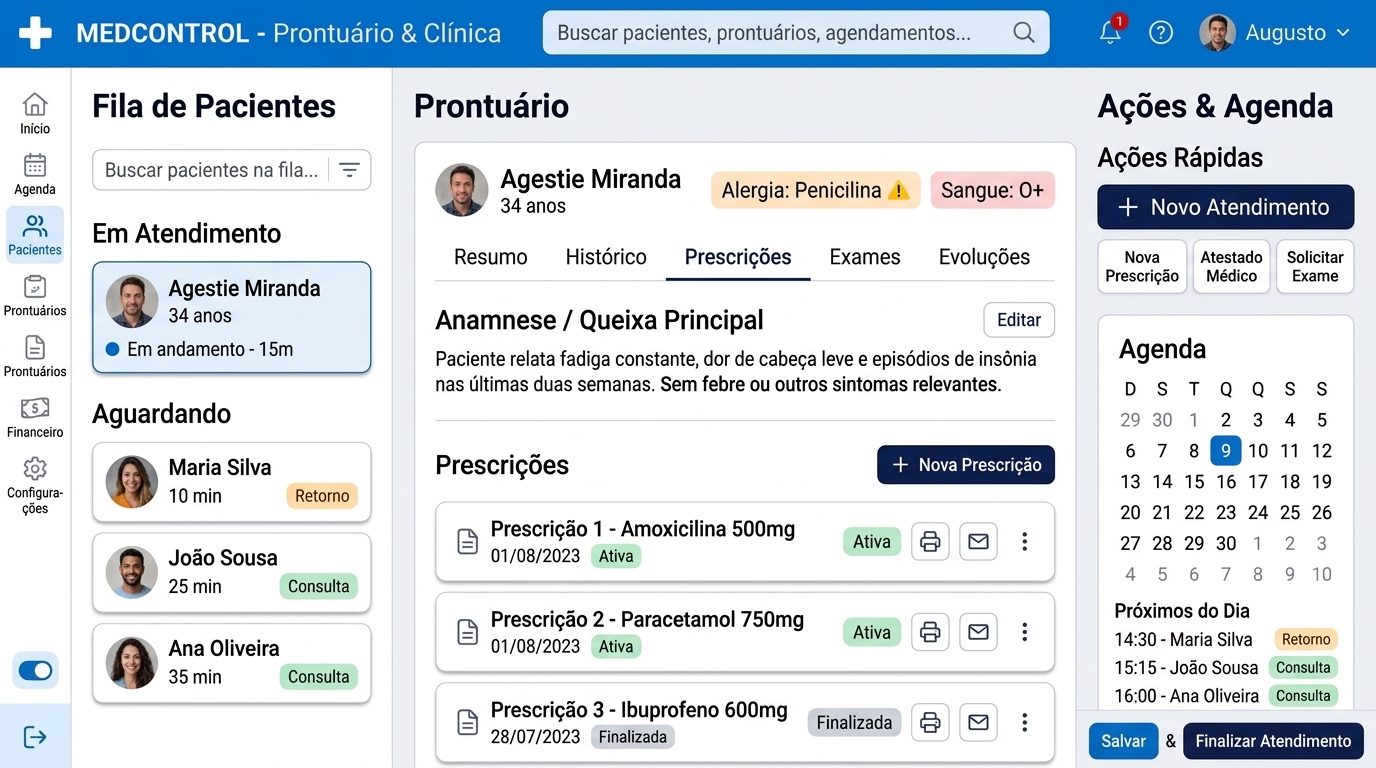 sistema de clinica equus solutions
